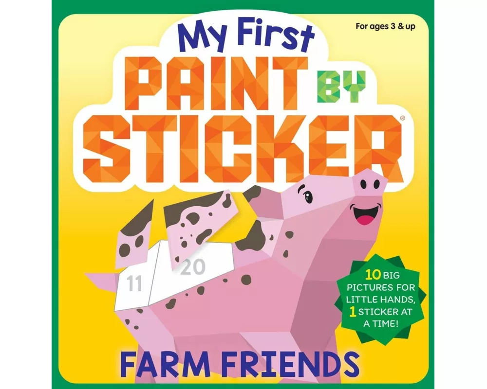 My First Paint by Sticker: Farm Friends