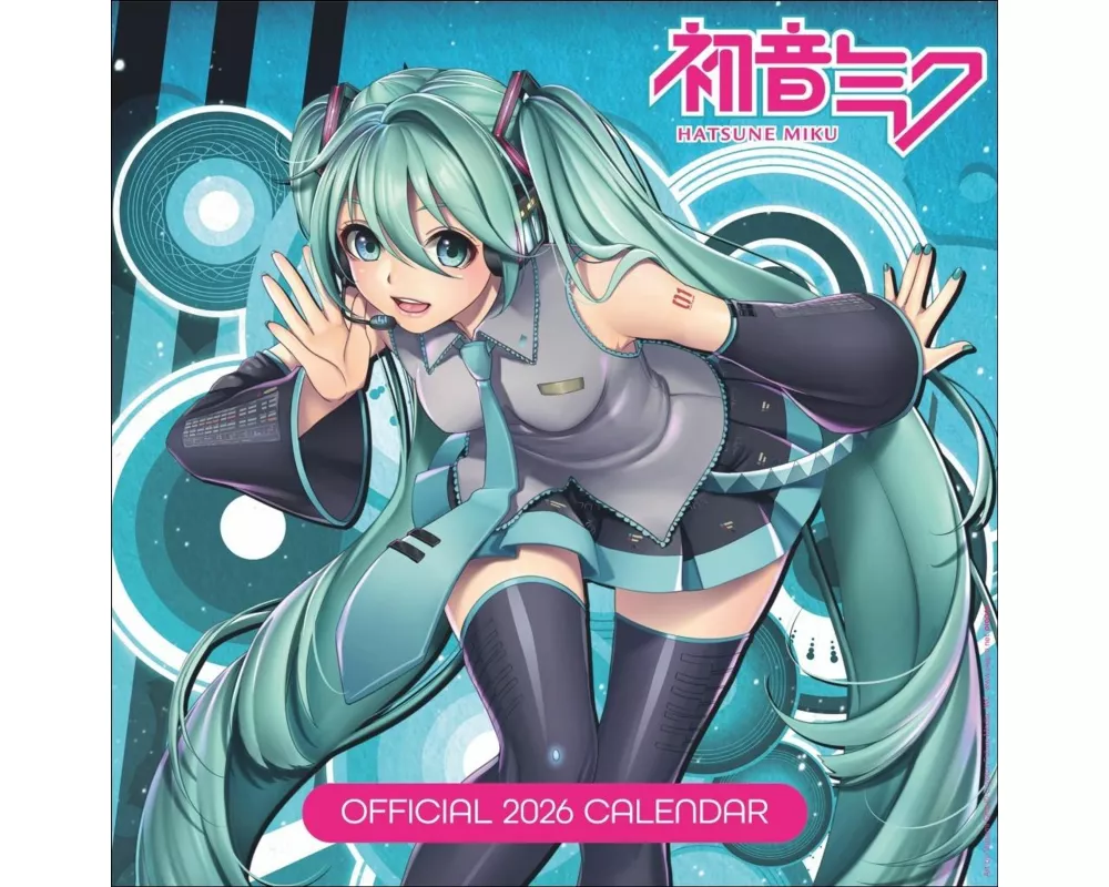 Hatsune Miku Broschurkalender 2026