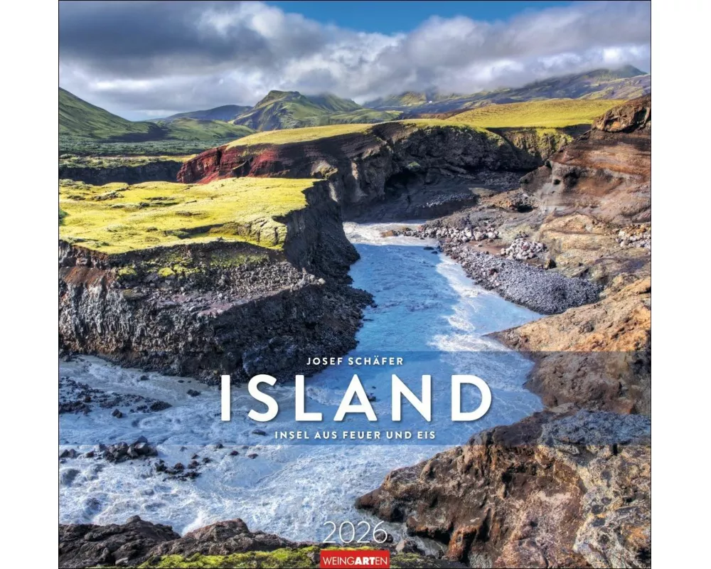 Island Kalender 2026 - Insel aus Feuer und Eis