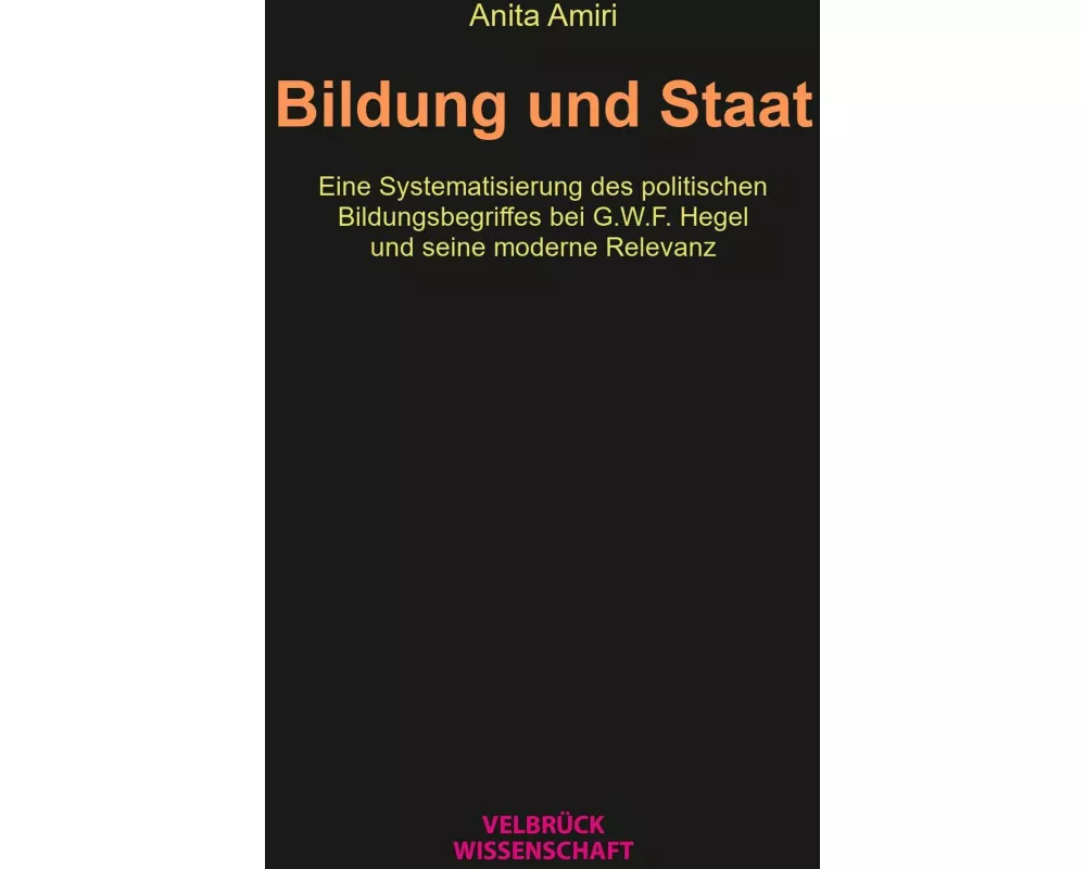 Bildung und Staat