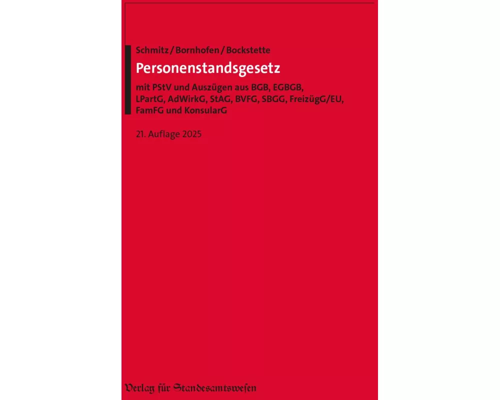 Personenstandsgesetz