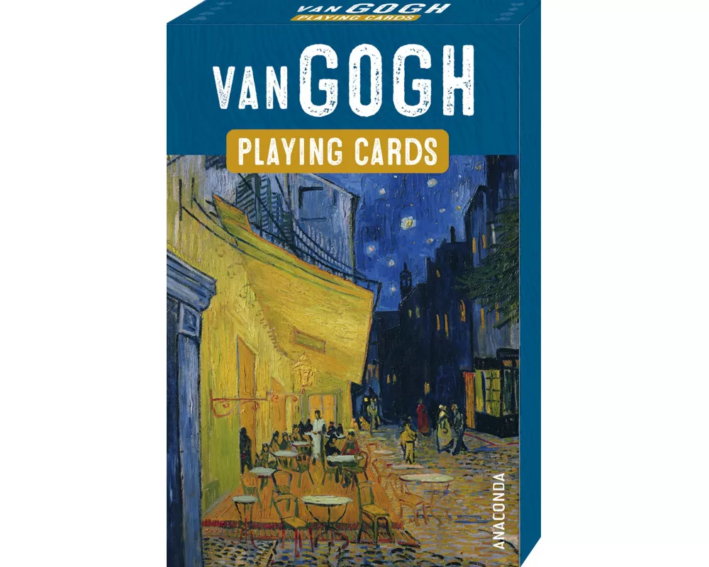Kartenspiel Vincent van Gogh. 54 Spielkarten mit 53 Van-Gogh-Motiven