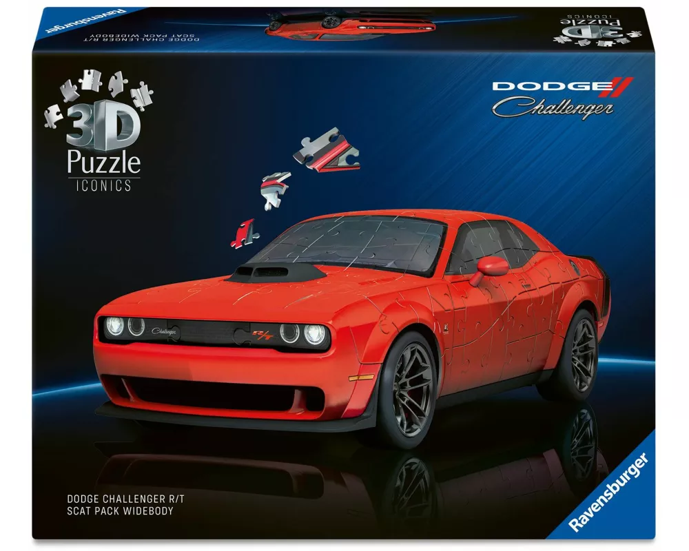 3D Puzzle Iconics: Dodge Chall. R/T Scat Pack Widebody