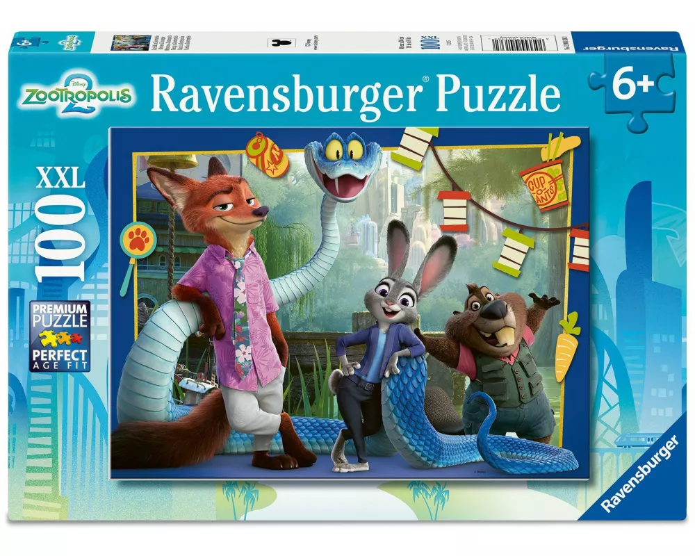 Kinderpuzzle 100 XXL Teile - Zurück in Zoomania