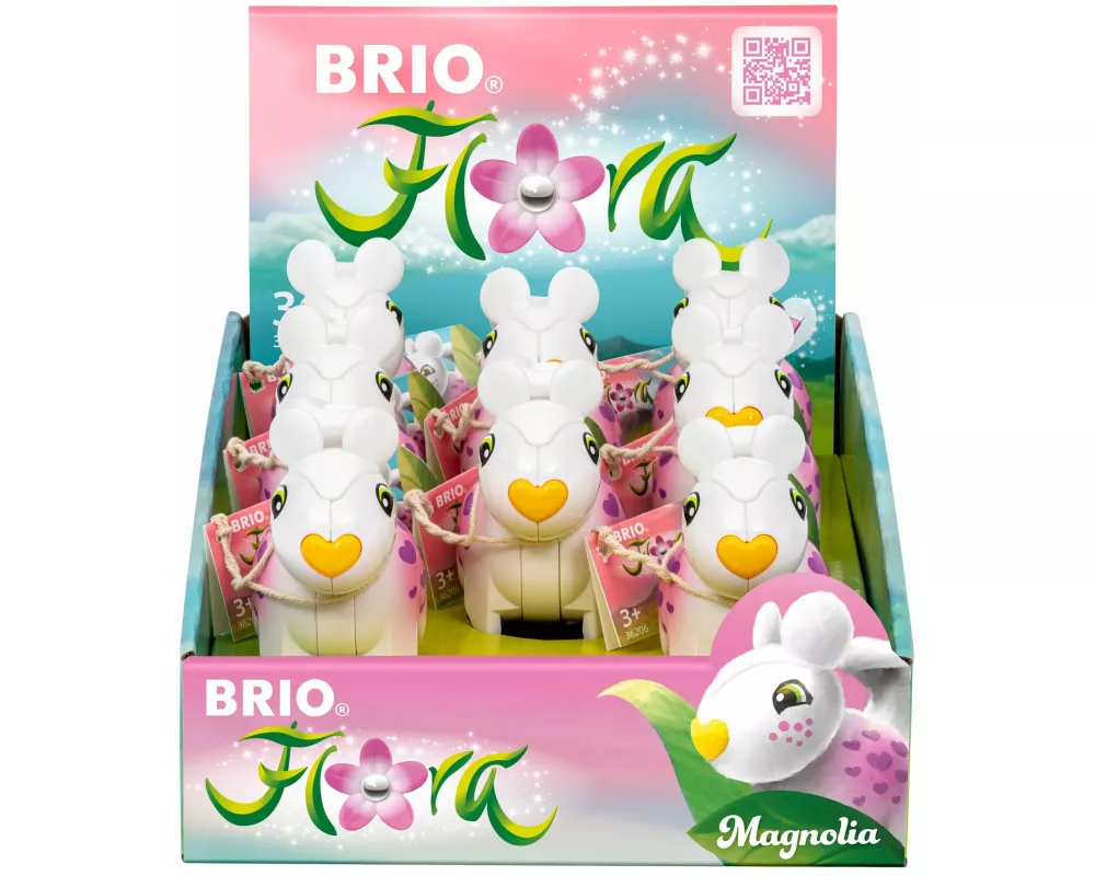BRIO Flora - 36206 Magnolia | Spielfigur für endlosen fantasievollen Spielspaß für Mädchen und Jungen ab 3 Jahren - wunderschönes Geschenk