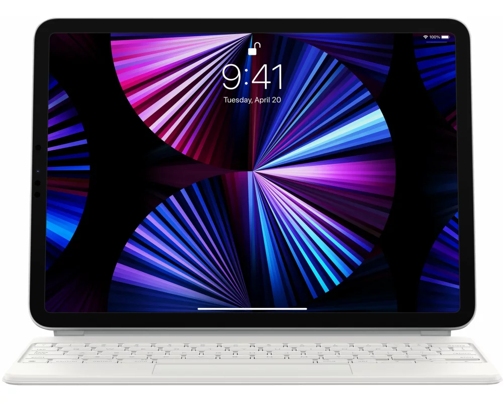 Apple Magic Keyboard for iPad Pro 11-inch 4th generation and iPad Air 5th generation German - White