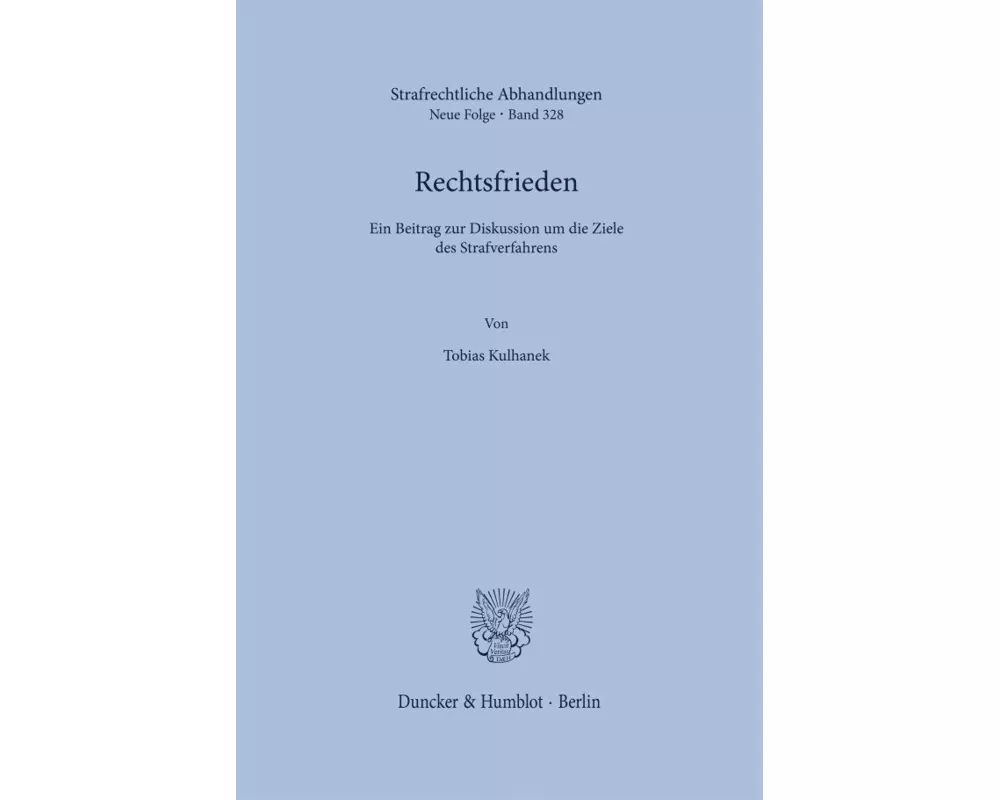 Rechtsfrieden