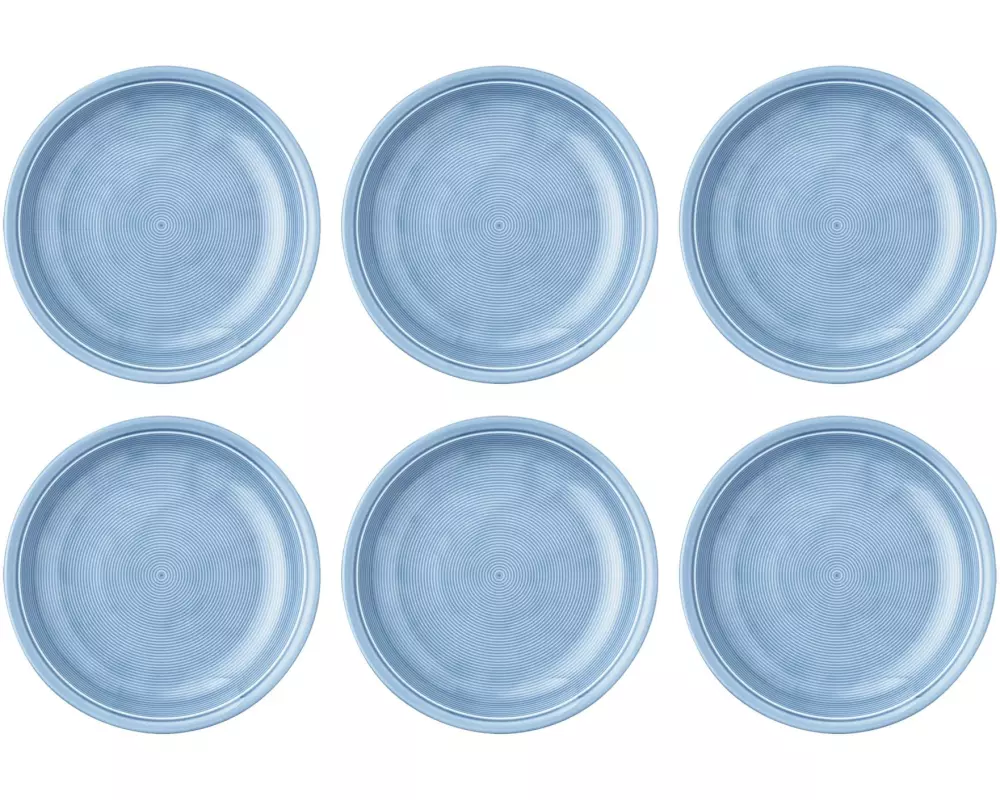 THOMAS Suppen- & Pastateller Trend 6 Stück,Blau, 22 cm