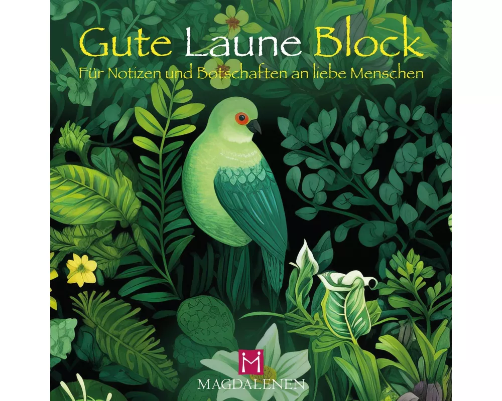 Gute Laune Block Dschungel