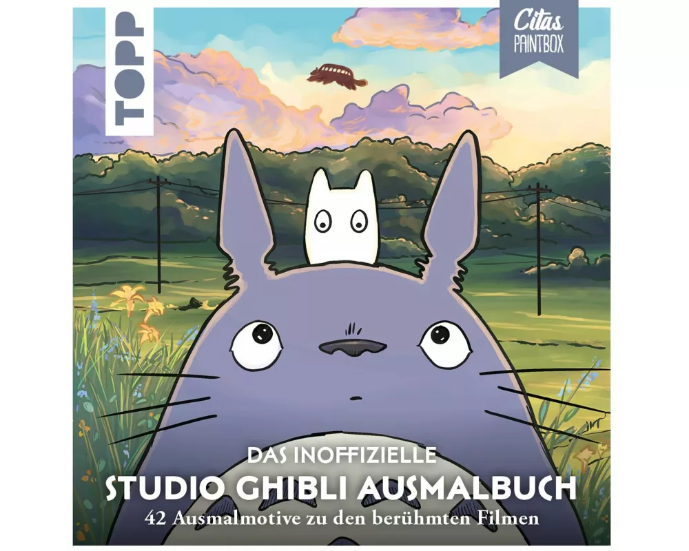 Das inoffizielle Studio Ghibli Ausmalbuch