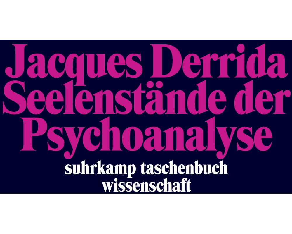 Seelenstände der Psychoanalyse