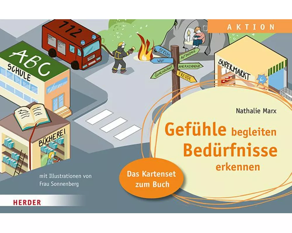 Gefühle begleiten, Bedürfnisse erkennen in der Ganztagsschule. Das Kartenset zum Buch