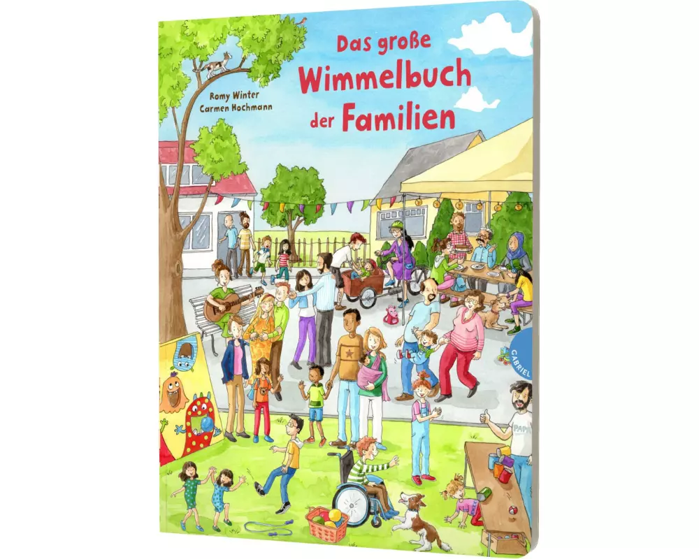 Das große Wimmelbuch der Familien