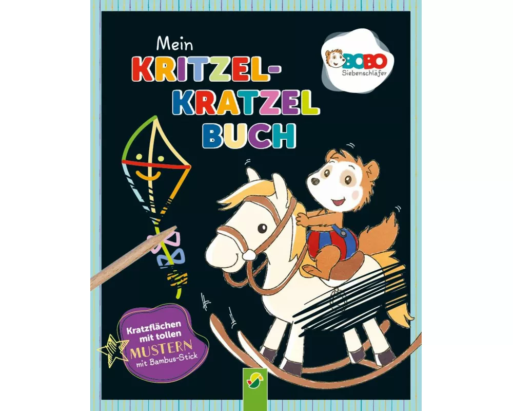 Bobo Siebenschläfer Mein Kritzel-Kratzel-Buch