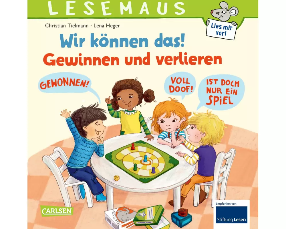 LESEMAUS 133: Wir können das! Gewinnen und verlieren