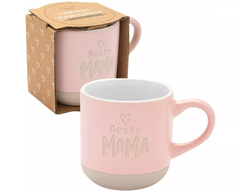 GRUSS & CO Espressotasse Motiv Mama, 10 cl