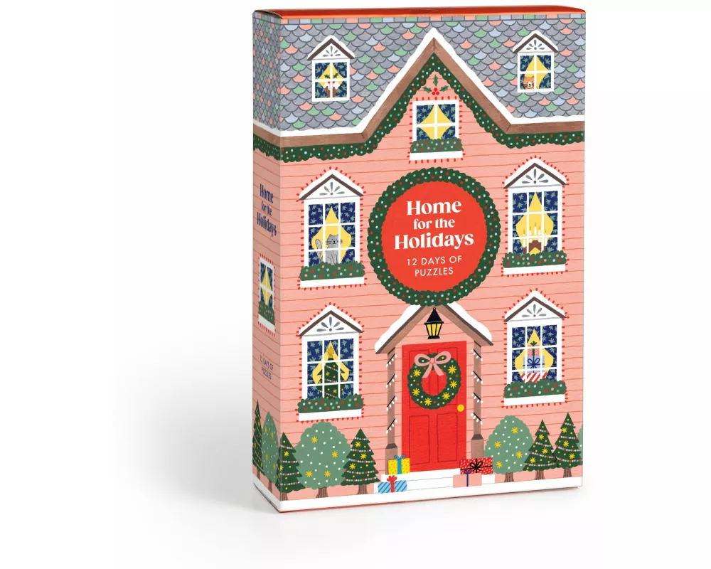 Home for the Holidays 500 Piece Advent Puzzle Calendar