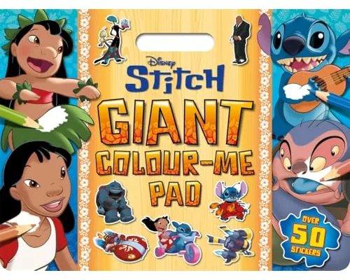 Disney Stitch: Giant Colour-Me Pad