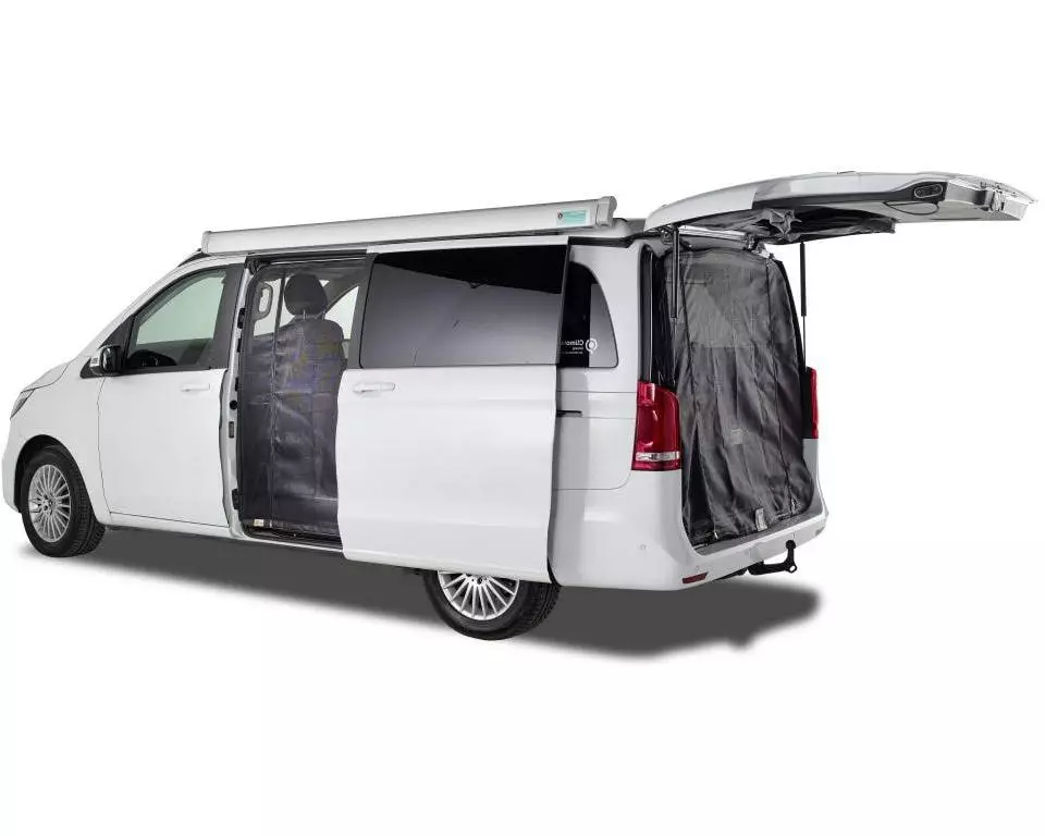 Van Quito Schiebetürenmoskitonetz, Magnet RV, fine-mesh Mercedes Benz