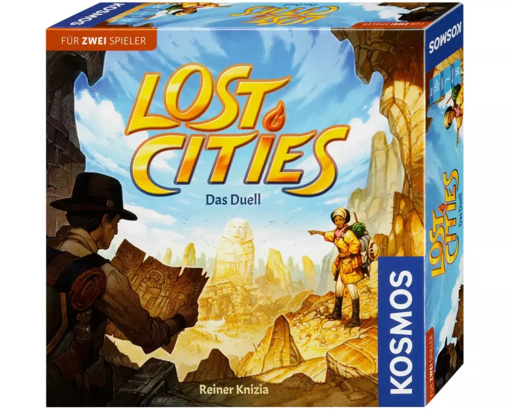 Kosmos Familienspiel Lost Cities Das Duell