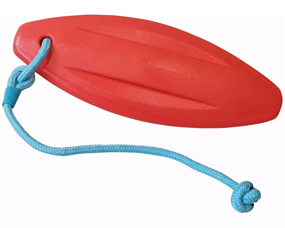 Nobby Schwimmspielzeug Lifeboard mit Seil, 26 cm, Rot