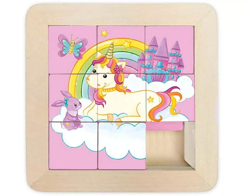 Trötsch Schiebepuzzle Einhornwelt
