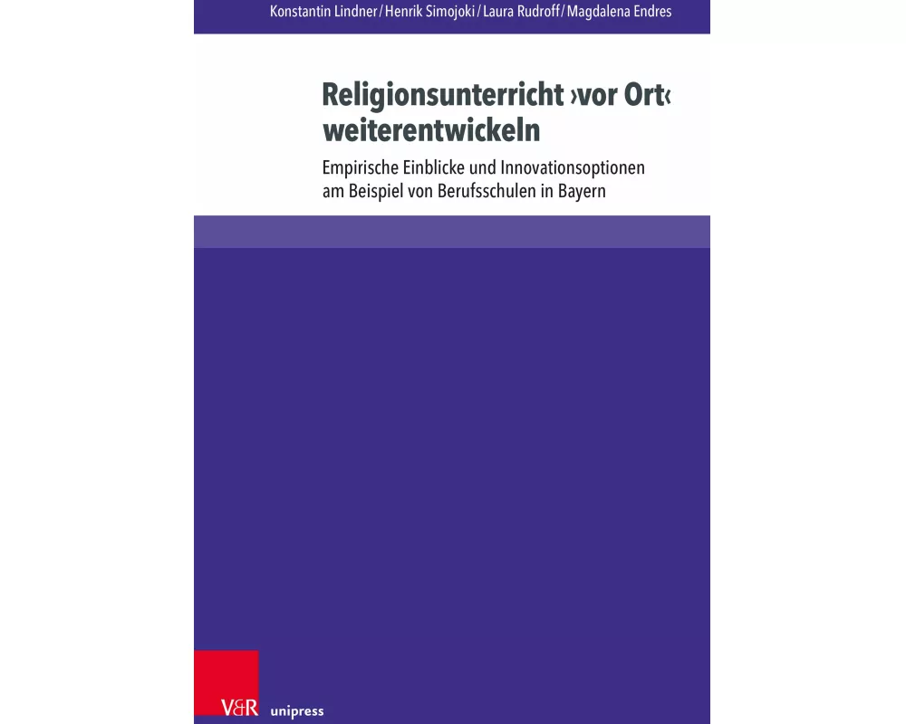 Religionsunterricht ¿vor Ort¿ weiterentwickeln
