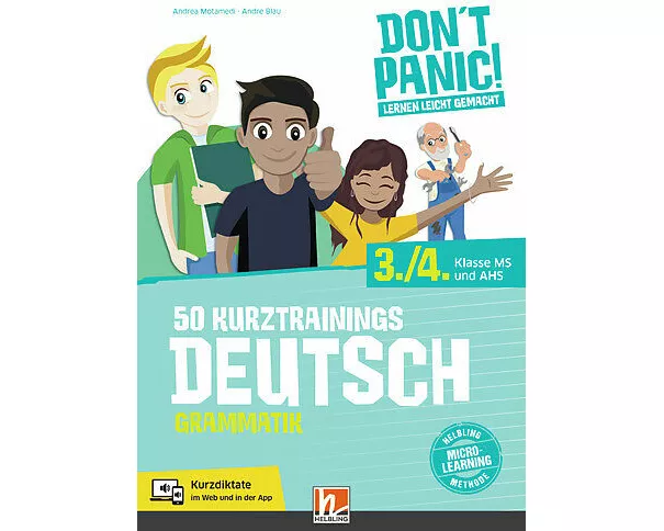 DON'T PANIC! Lernen leicht gemacht, 50 Kurztrainings Deutsch