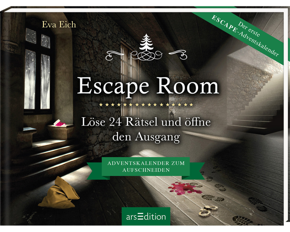 ARS EDITION Adventskalender 20.5x20cm 133271 Escape Room