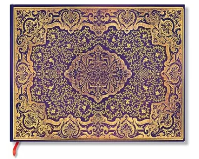 Picaresque Unlined Hardcover Guest Book (Elastic Band Closure)