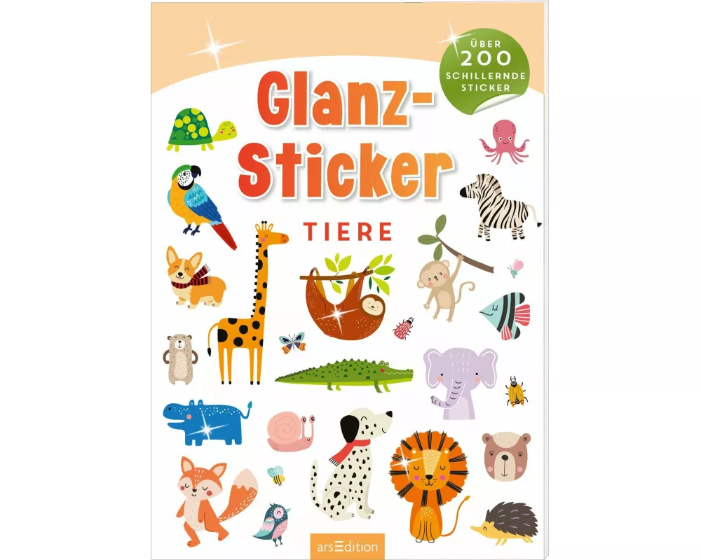 Glanz-Sticker – Tiere