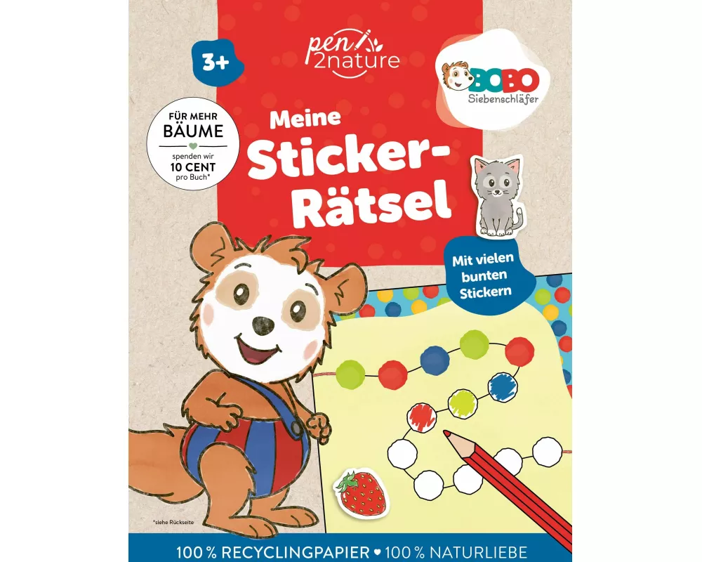 Bobo Siebenschläfer - Meine Sticker-Rätsel