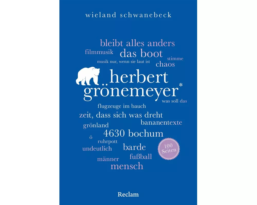 Herbert Grönemeyer. 100 Seiten