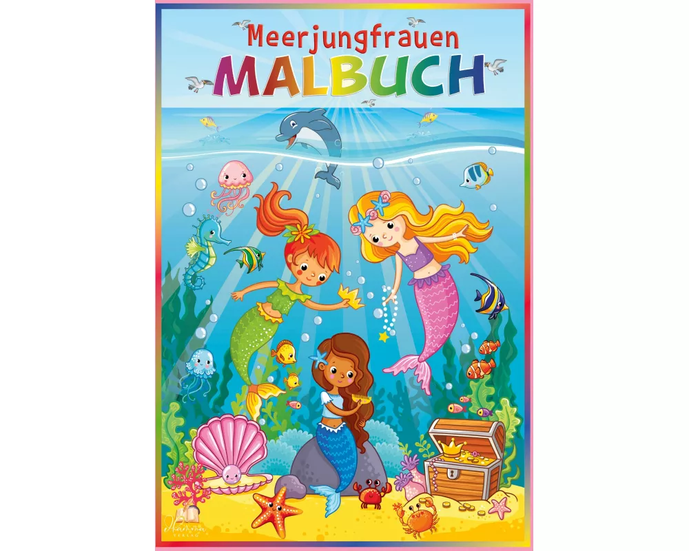 Meerjungfrauen Malbuch