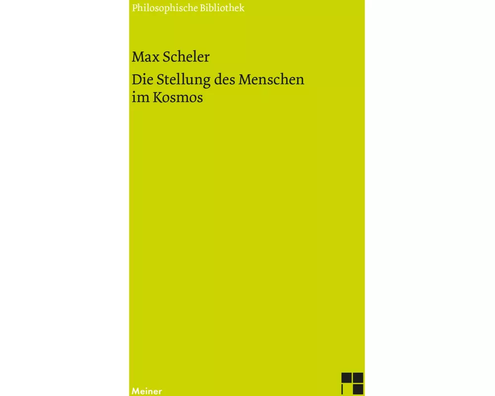 Die Stellung des Menschen im Kosmos