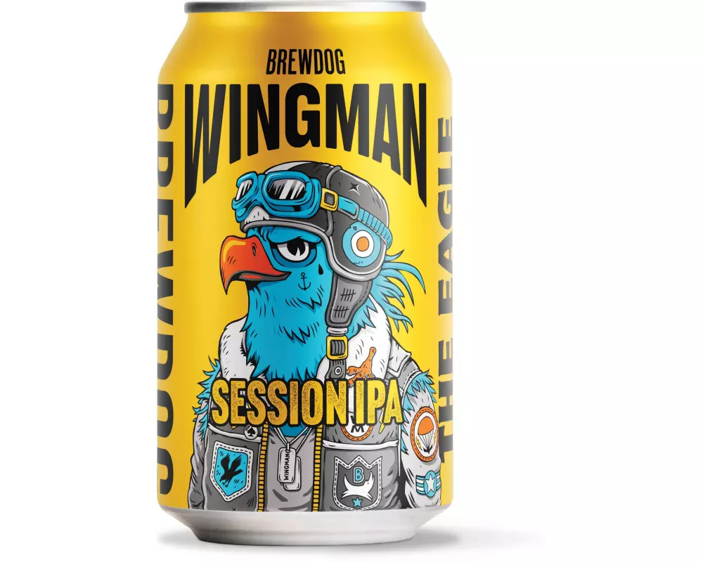 BrewDog Bier Wingman 4 x 0.33 l