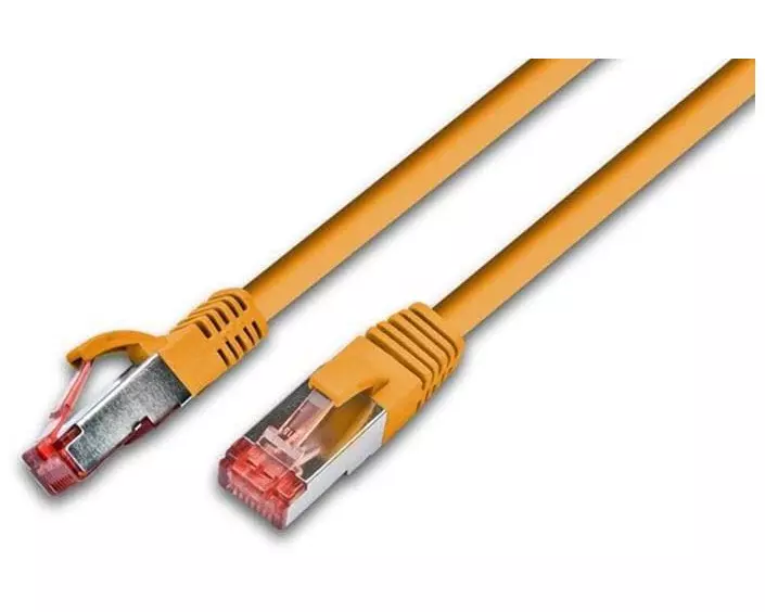 Wirewin Patchkabel RJ-45 - RJ-45, Cat 6, S/FTP, 0.5 m, Orange