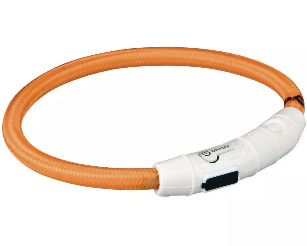 Trixie Leuchtring Safer Life XS-S orange