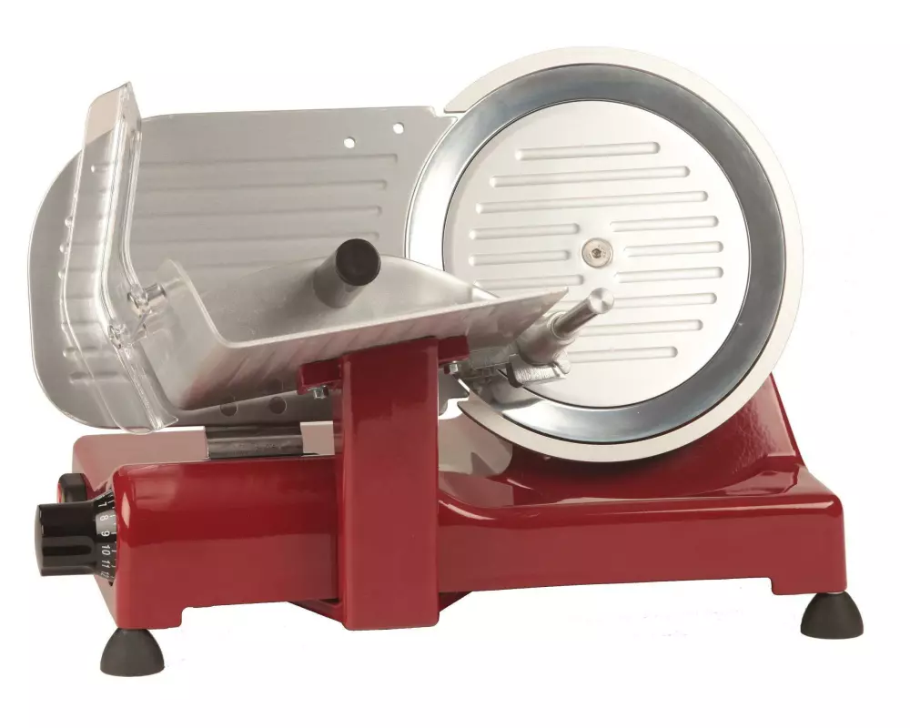 OHMEX Schneidemaschine Lusso 22 GL Rot/Silber