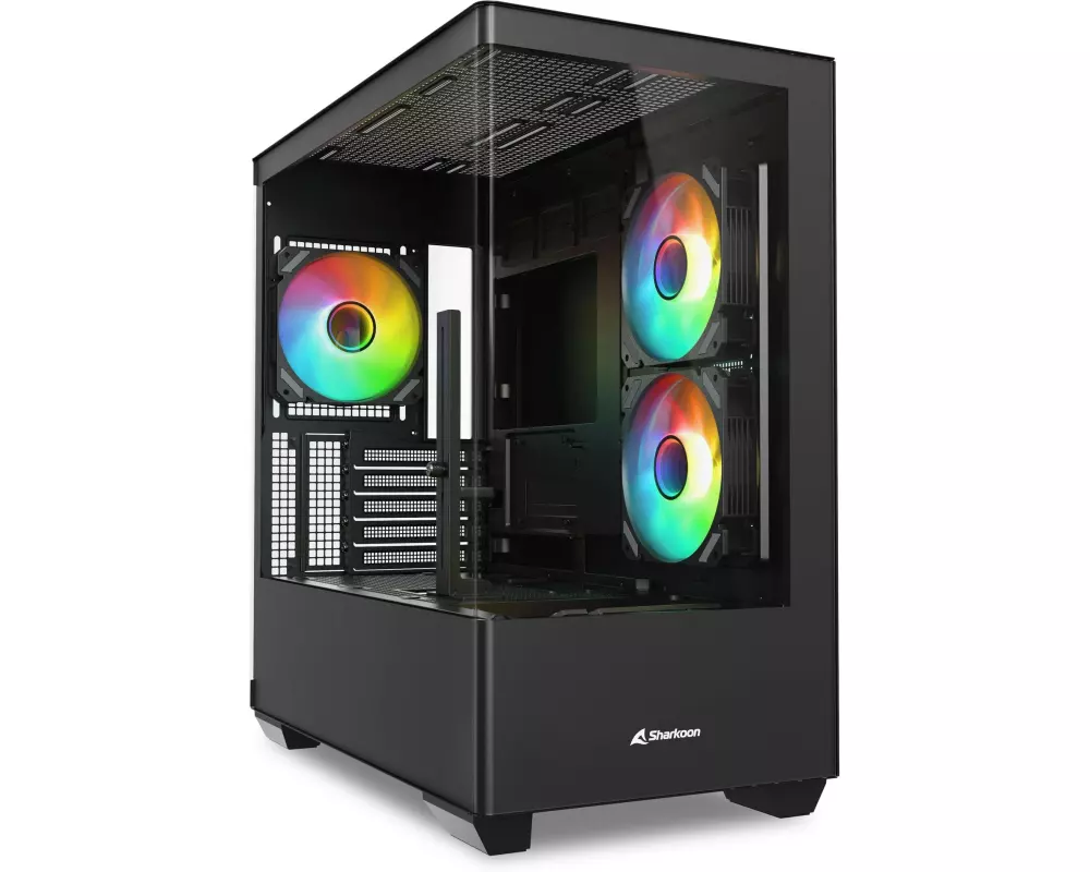 Sharkoon PC-Gehäuse ELITE SHARK CM100 Schwarz