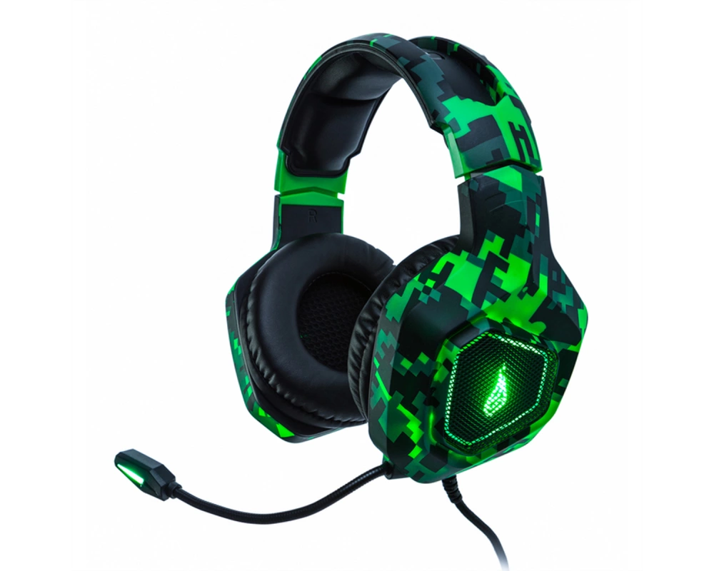 Surefire Gaming Headset Skirmisch, 2.0 Stereo, LED, PC & Console, USB, 3.5 Jack