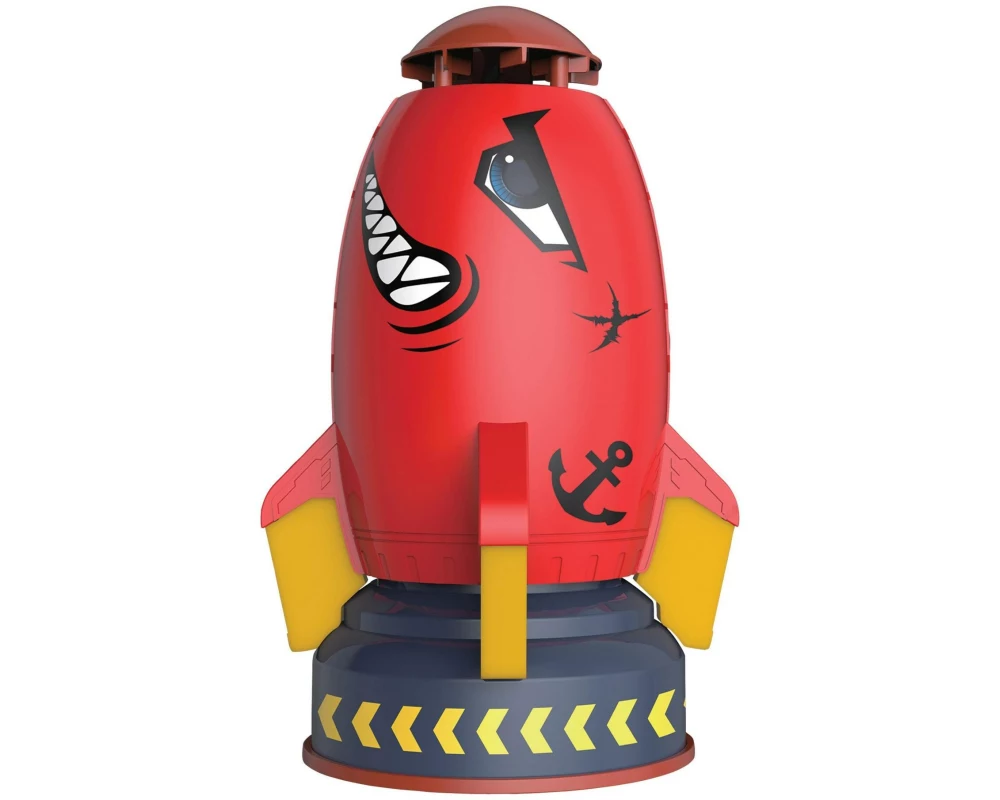 Totally Water Jet Shark Wasser-Sprinkler Kunststoff Rot