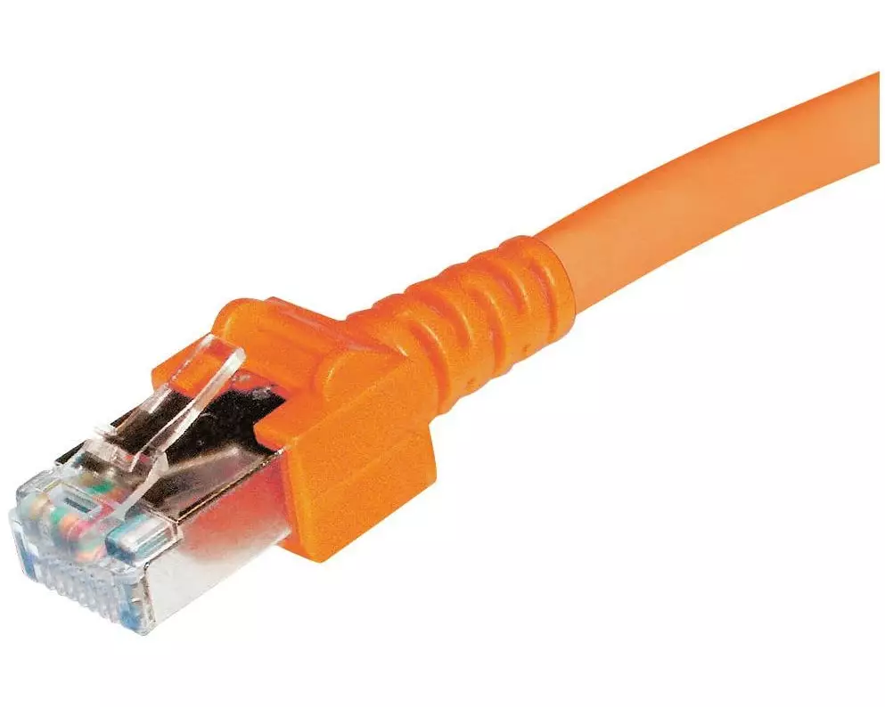 Dätwyler IT Infra Patchkabel Cat 5e, S/UTP, 2.5 m, Orange