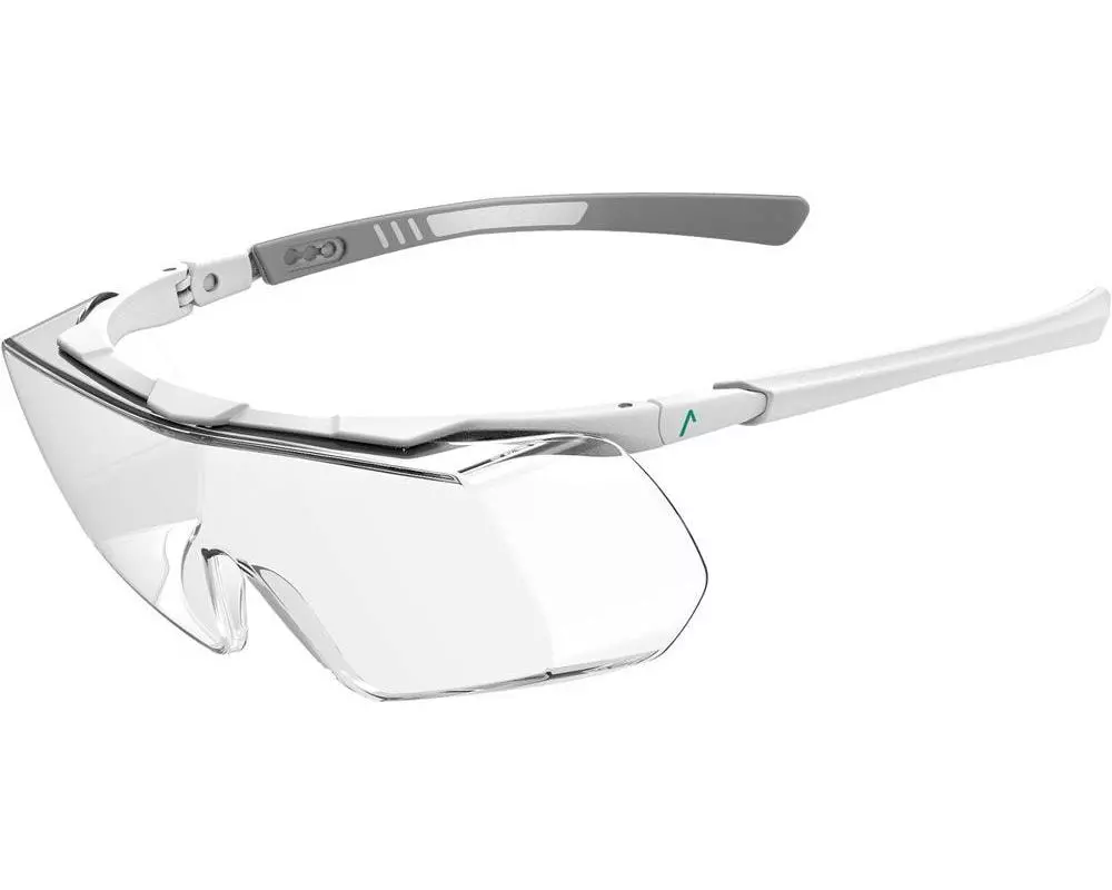 ACE Schutzbrille Evo OTG für Brillenträger Weiss Transparent