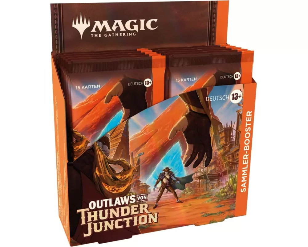 Magic: The Gathering Outlaws von Thunder Junction: Sammler-Booster Display -DE-