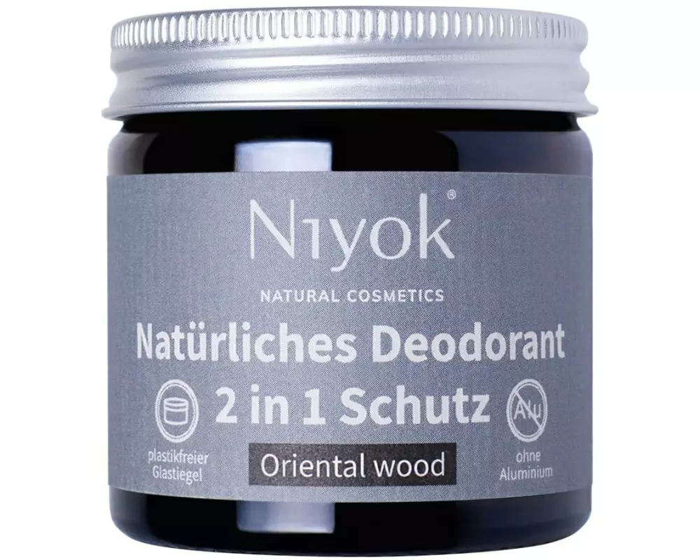 Niyok Deo Crème 2in1 Antitranspirant Oriental Wood 40 ml