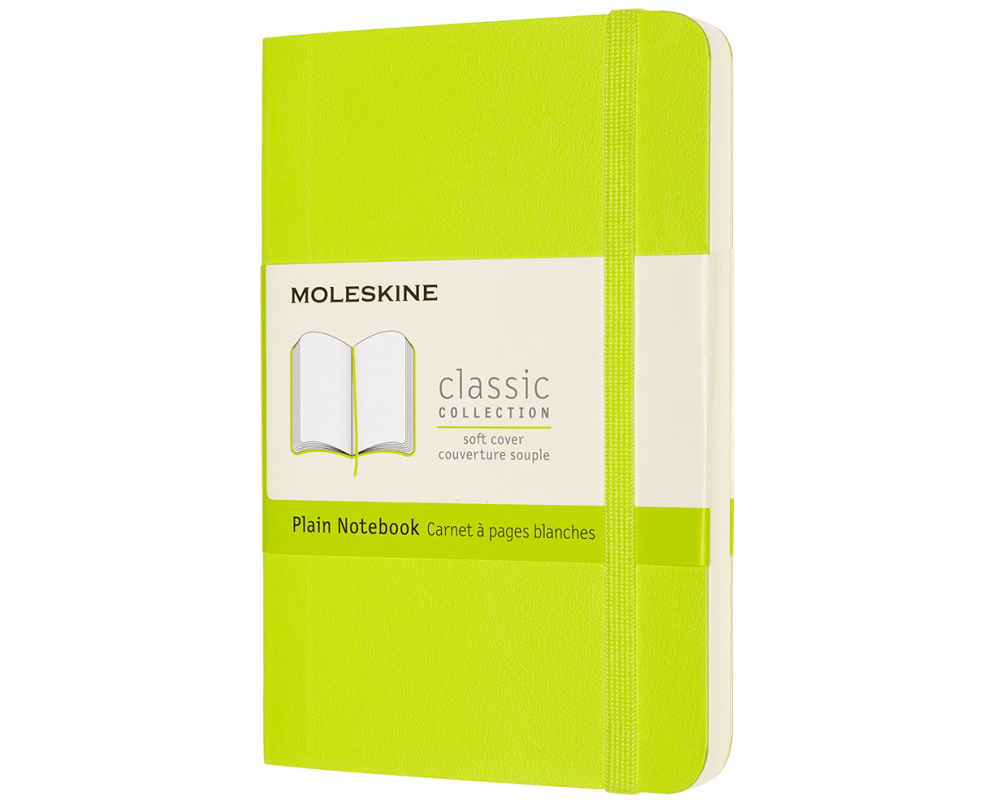 MOLESKINE Notizbuch SC Pocket/A6 850987 blanko,limetten grün,192 S.
