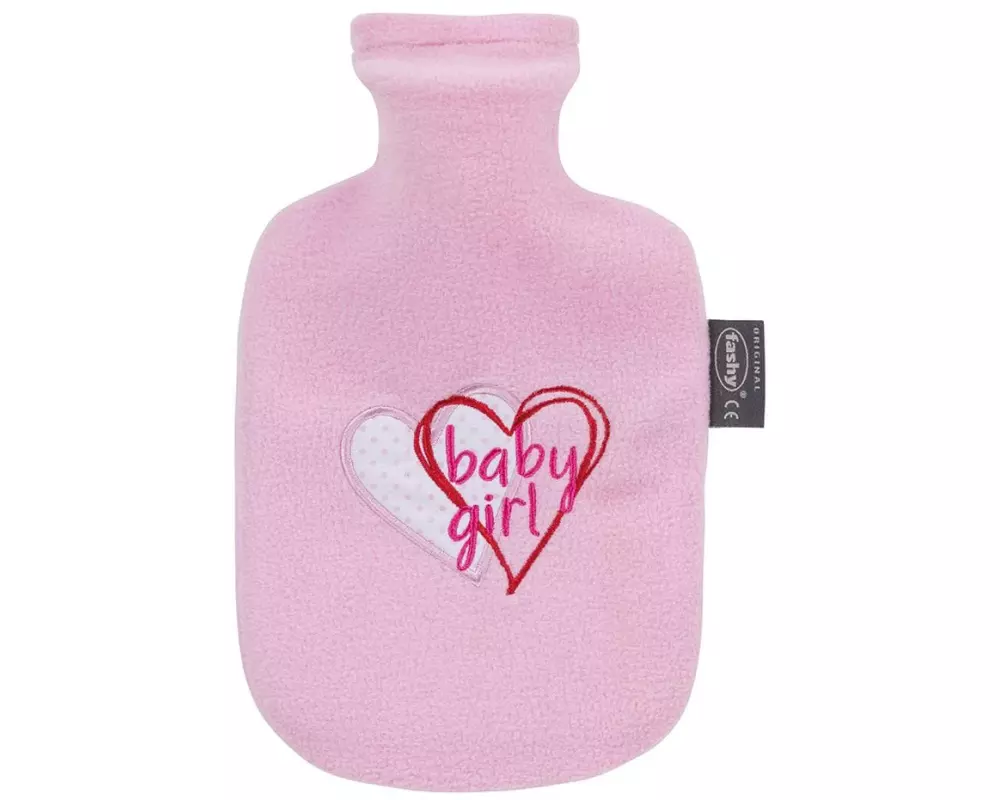 Fashy Wärmflasche Baby Girl, rosa 0.8 l