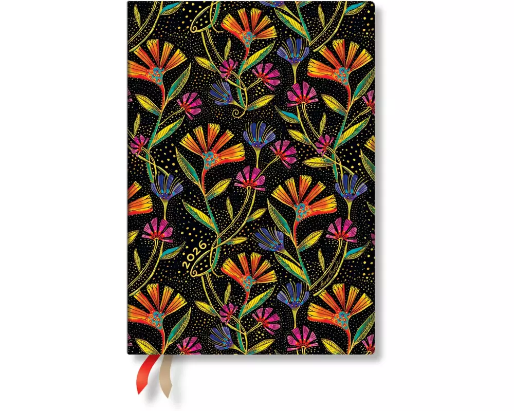 Paperblanks Tagesagenda Wildblumen 1 Seite pro Tag