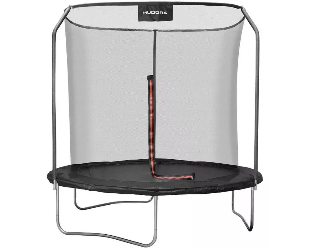 Hudora First Trampolin 250 V rund, Schwarz